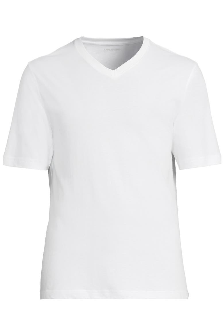 Super-T Short Sleeve V-Neck T-Shirt, Alternate, color, White