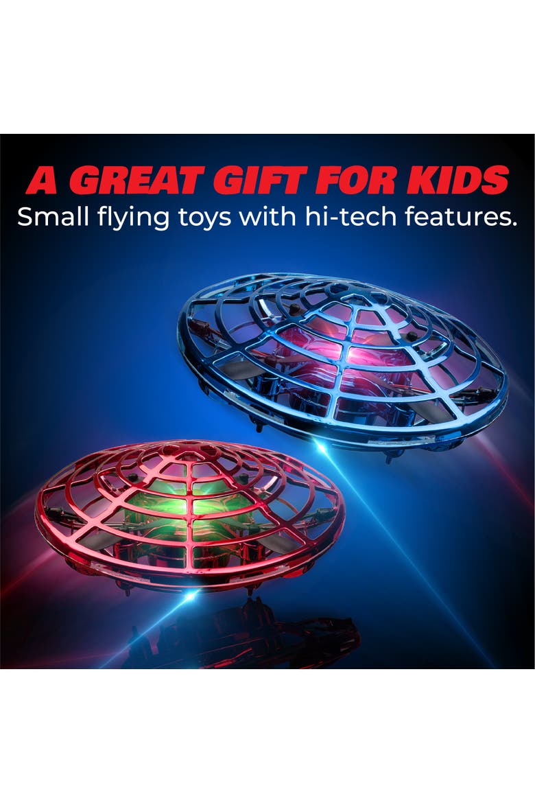 Scoot Duo Hand Operated Drone - 2pk, Alternate, color, Blue, Red