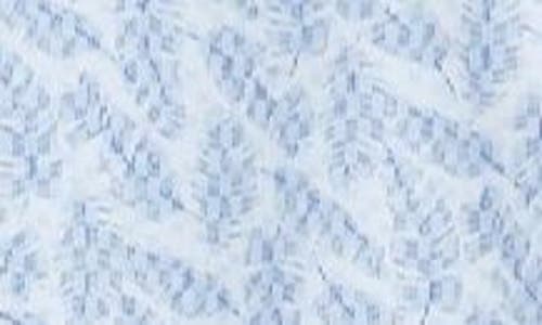 Bugatchi James Ooohcotton® Feather Print Button-up Shirt In Air Blue