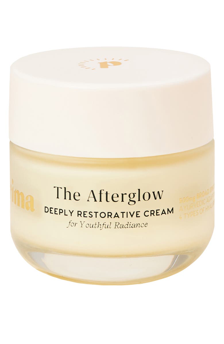 Prima The Afterglow Vegan Collagen Cream with Hyaluronic Acid & 500mg CBD, Main, color,