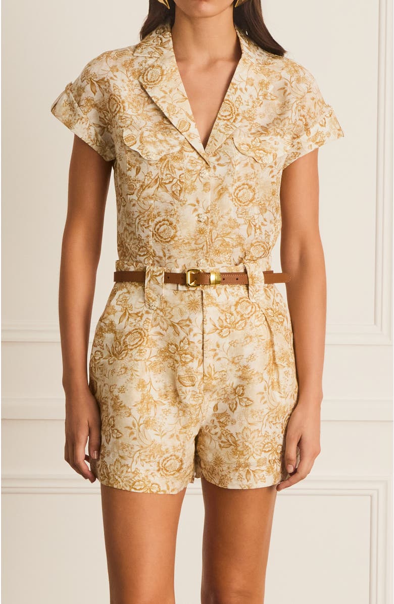 Aqua Blu Luminary Christine Shirt, Main, color, Gold