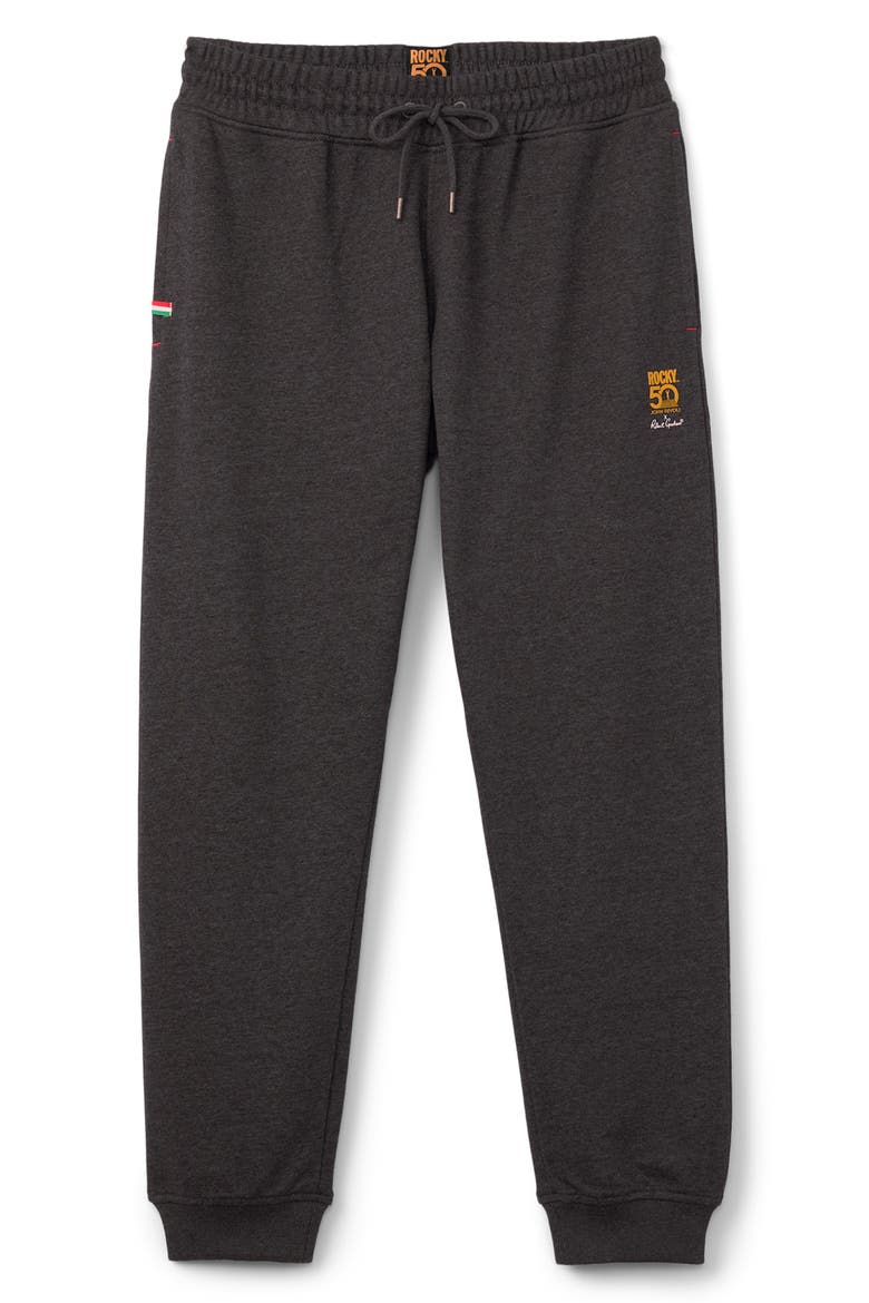 x Rocky 50th Knockout Sweatpants, Alternate, color, GREY