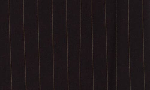Dkny Pinstripe Pants In Black
