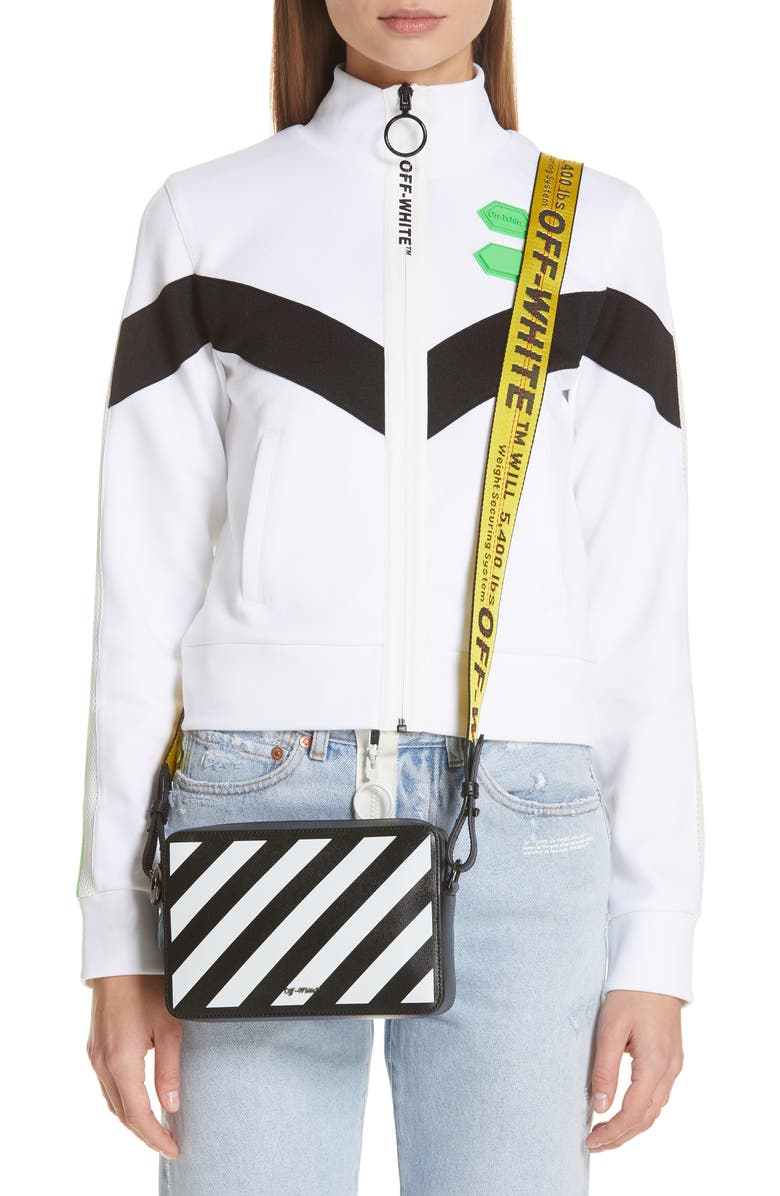 Off-White Diagonal Fanny Pack, Alternate, color,
