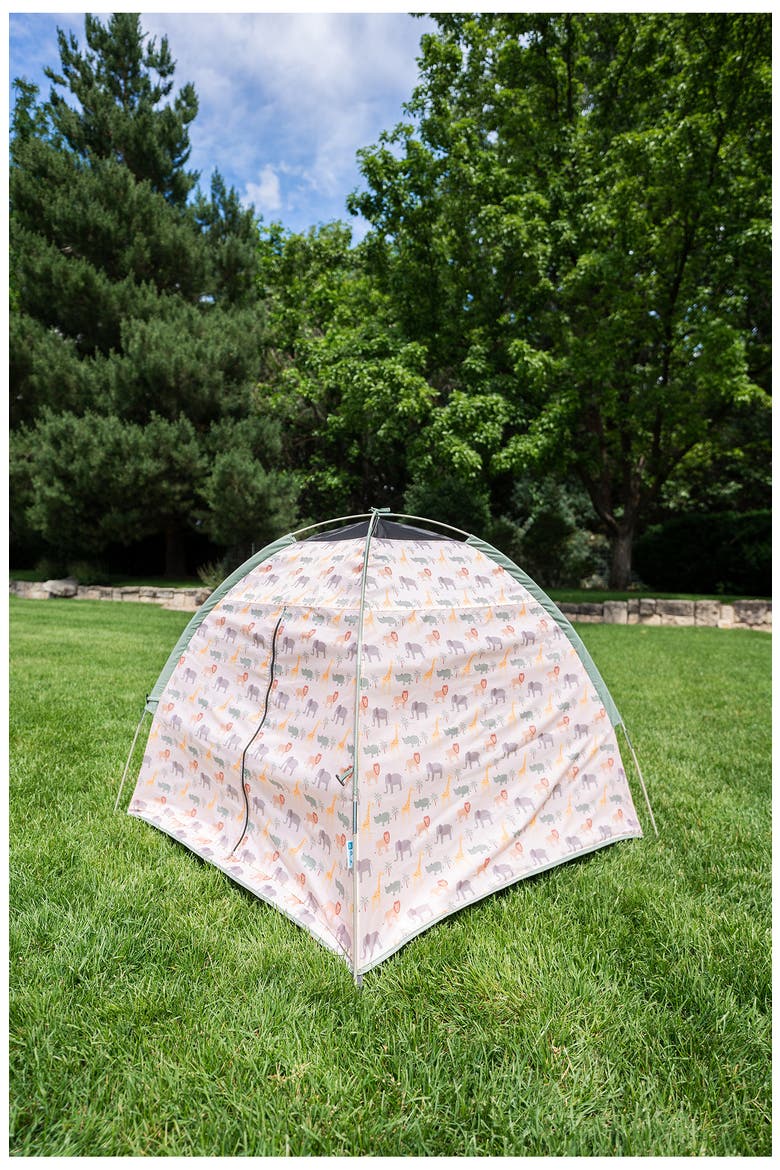 Jungle Friends Play Tent, Alternate, color, GREEN