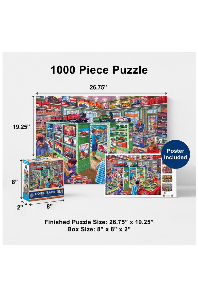 Lionel Store 1000 Piece Jigsaw Puzzle, Alternate, color, Multicolor