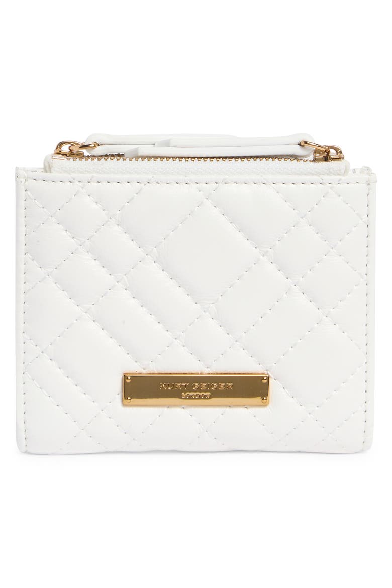Mini Brixton Card Case, Alternate, color, WHITE