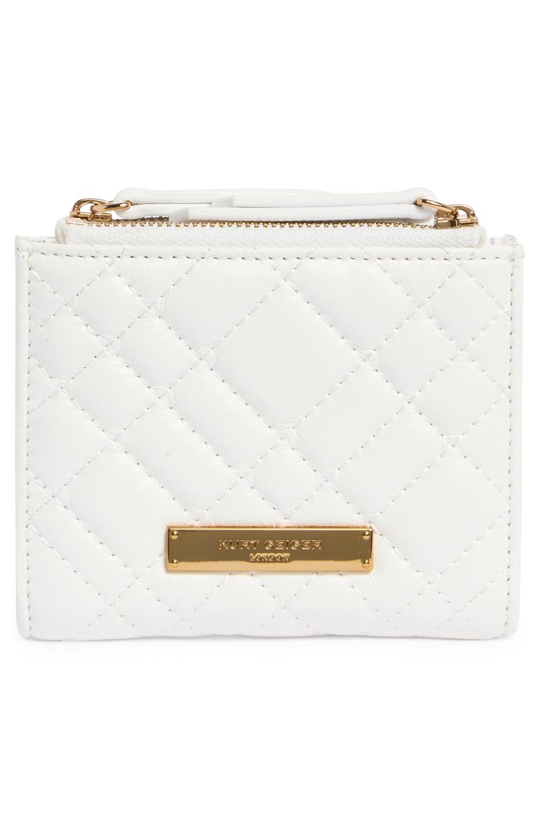 KG Kurt Geiger Mini Brixton Card Case, Alternate, color, White