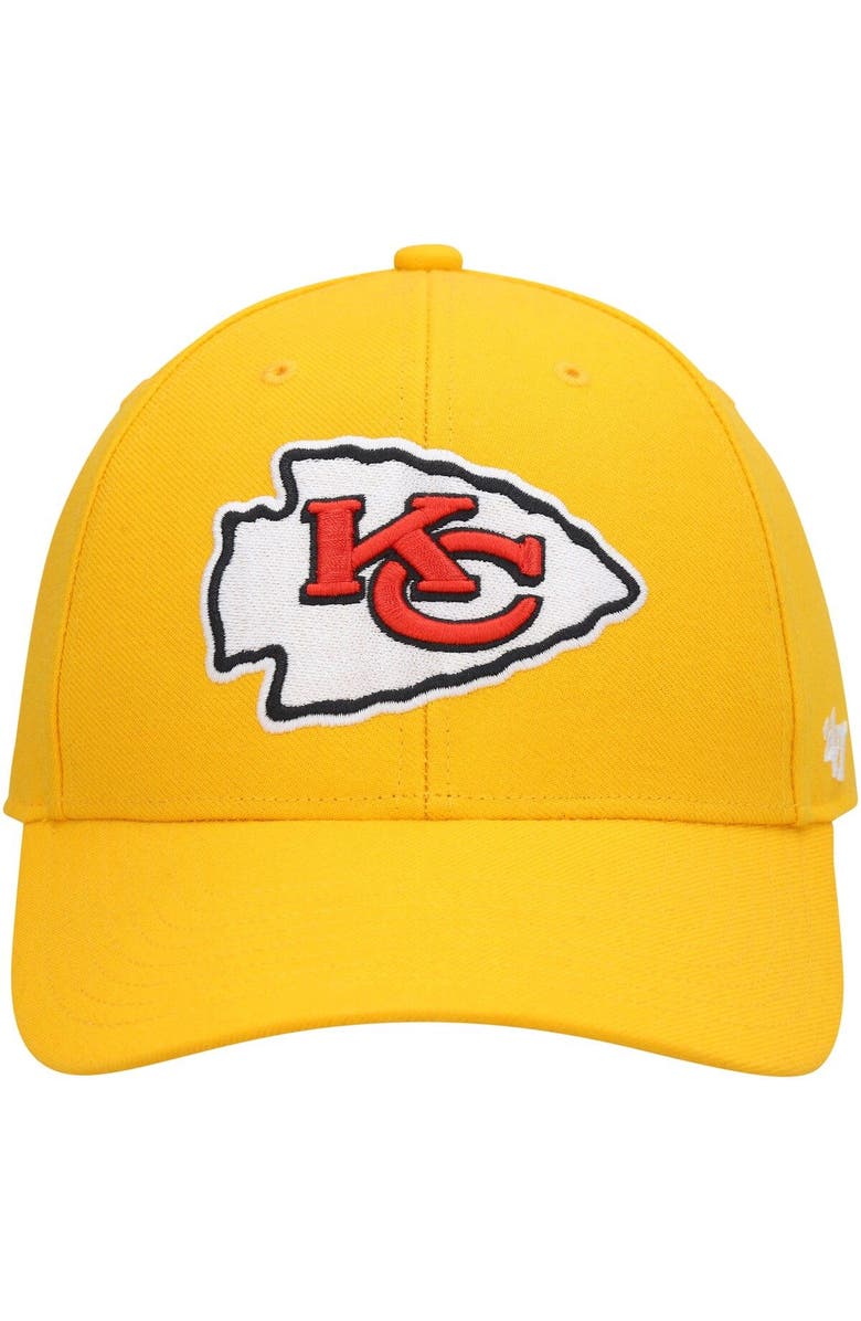 '47 Men's '47 Gold Kansas City Chiefs MVP Adjustable Hat, Alternate, color, Gold