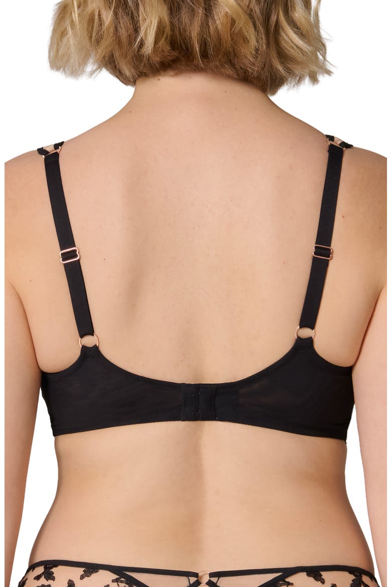 Fantasme Underwire Scarf Bra, Alternate, color, LIGHT TATOO