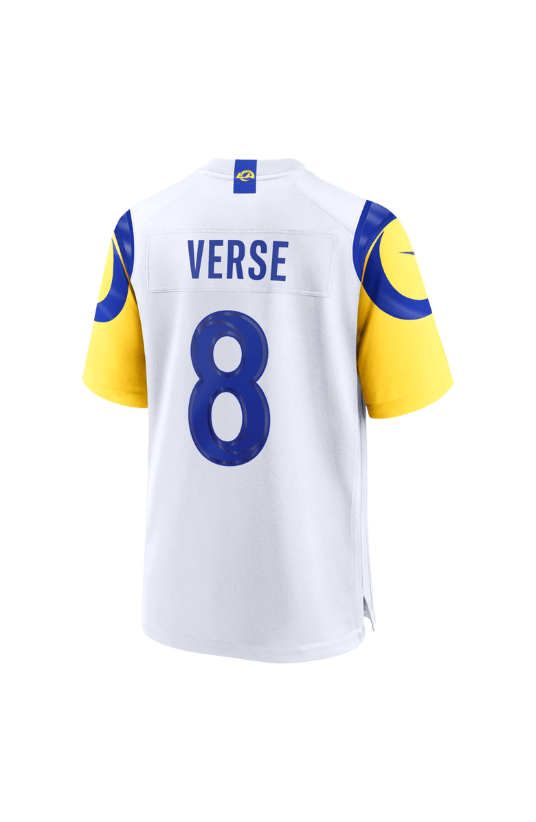 Nike Men's Nike Jared Verse White Los Angeles Rams White Game Player Jersey, Alternate, color, White