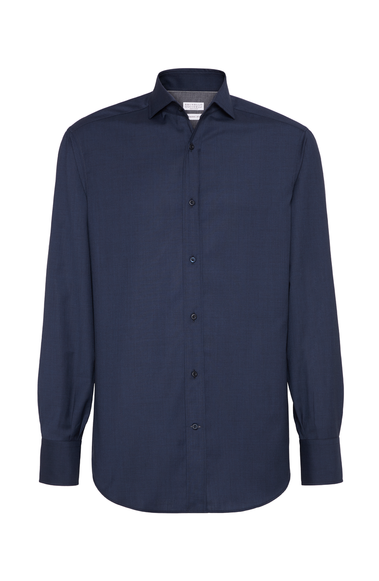 Brunello Cucinelli Poplin shirt, Main, color, 
