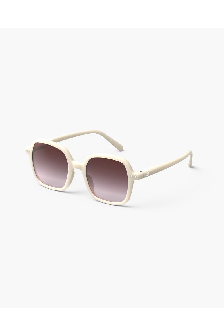 Office 52mm Square Sunglasses, Alternate, color, Vintage Cream