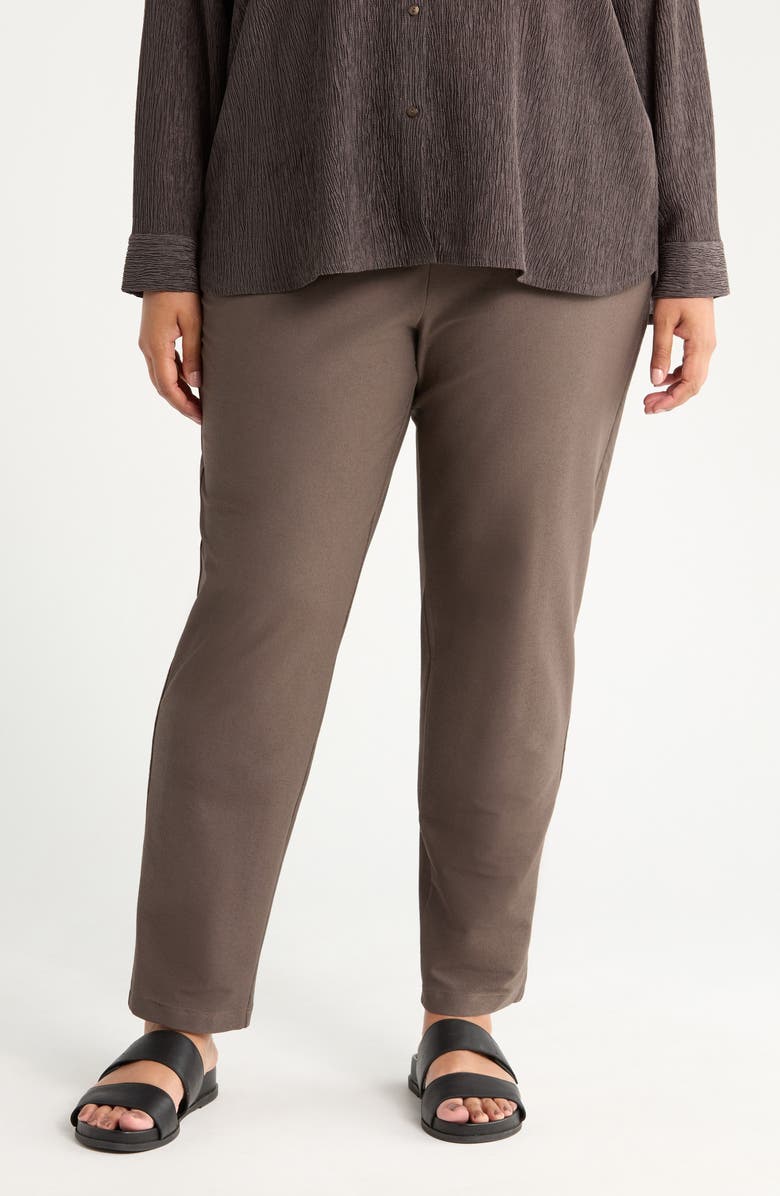 Eileen Fisher Slim Ankle Pants, Main, color, Rye