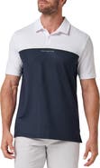 TravisMathew Featherweight Colorblocked Performance Polo