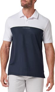 TravisMathew Featherweight Colorblocked Performance Polo