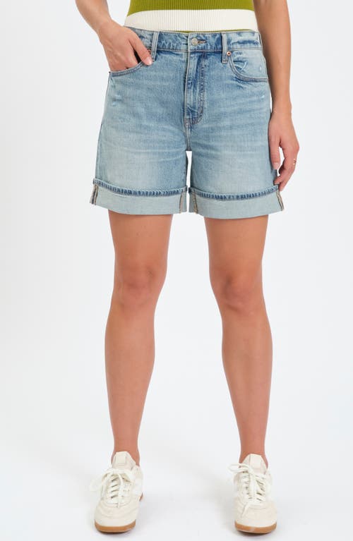 Daze Easy Rider High Waist Relaxed Denim Shorts