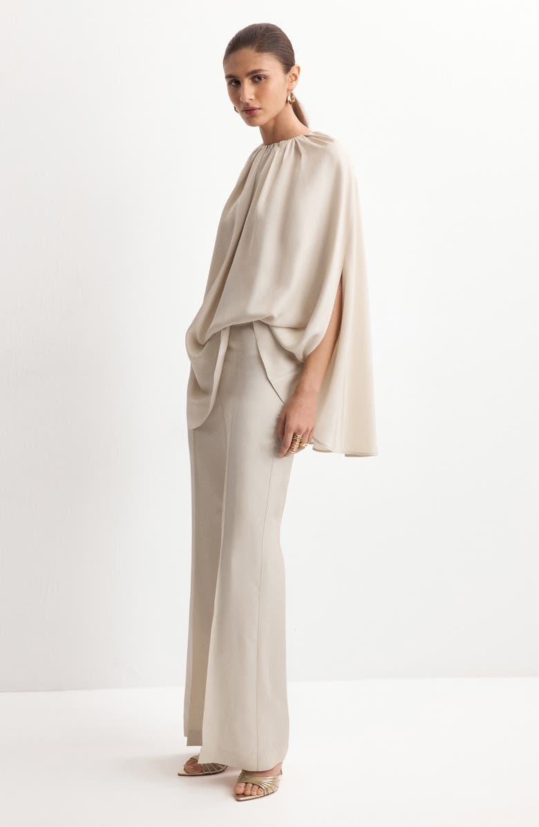 MANGO Straight Leg Pants, Alternate, color, 