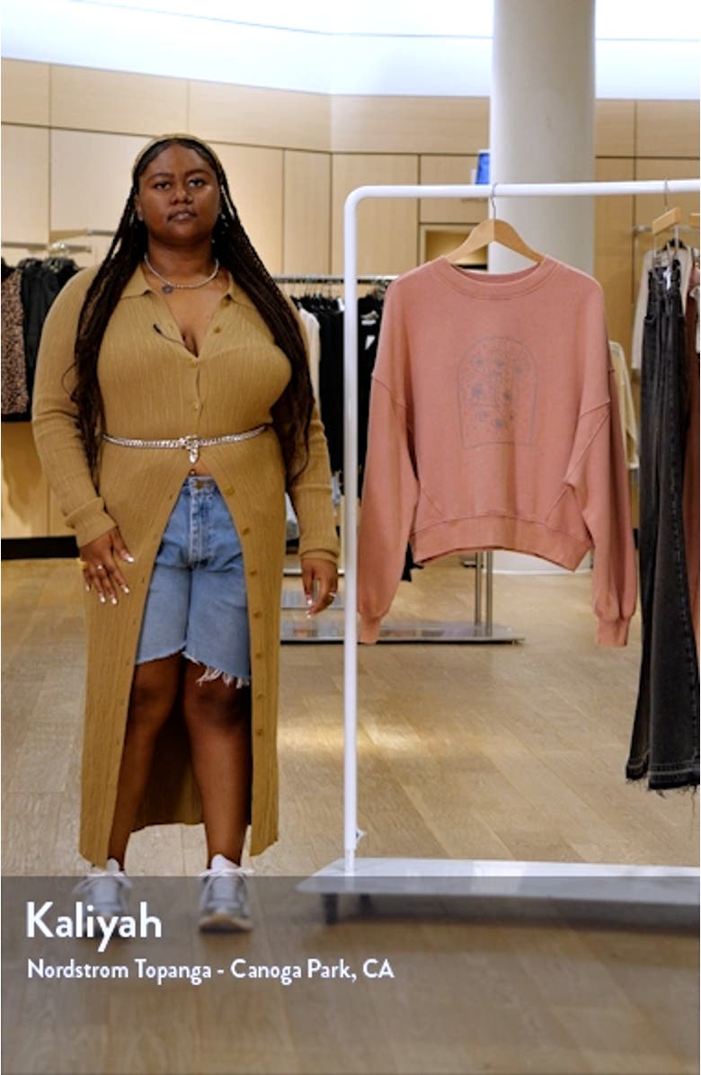 No Plans Graphic Sweatshirt, sales video thumbnail