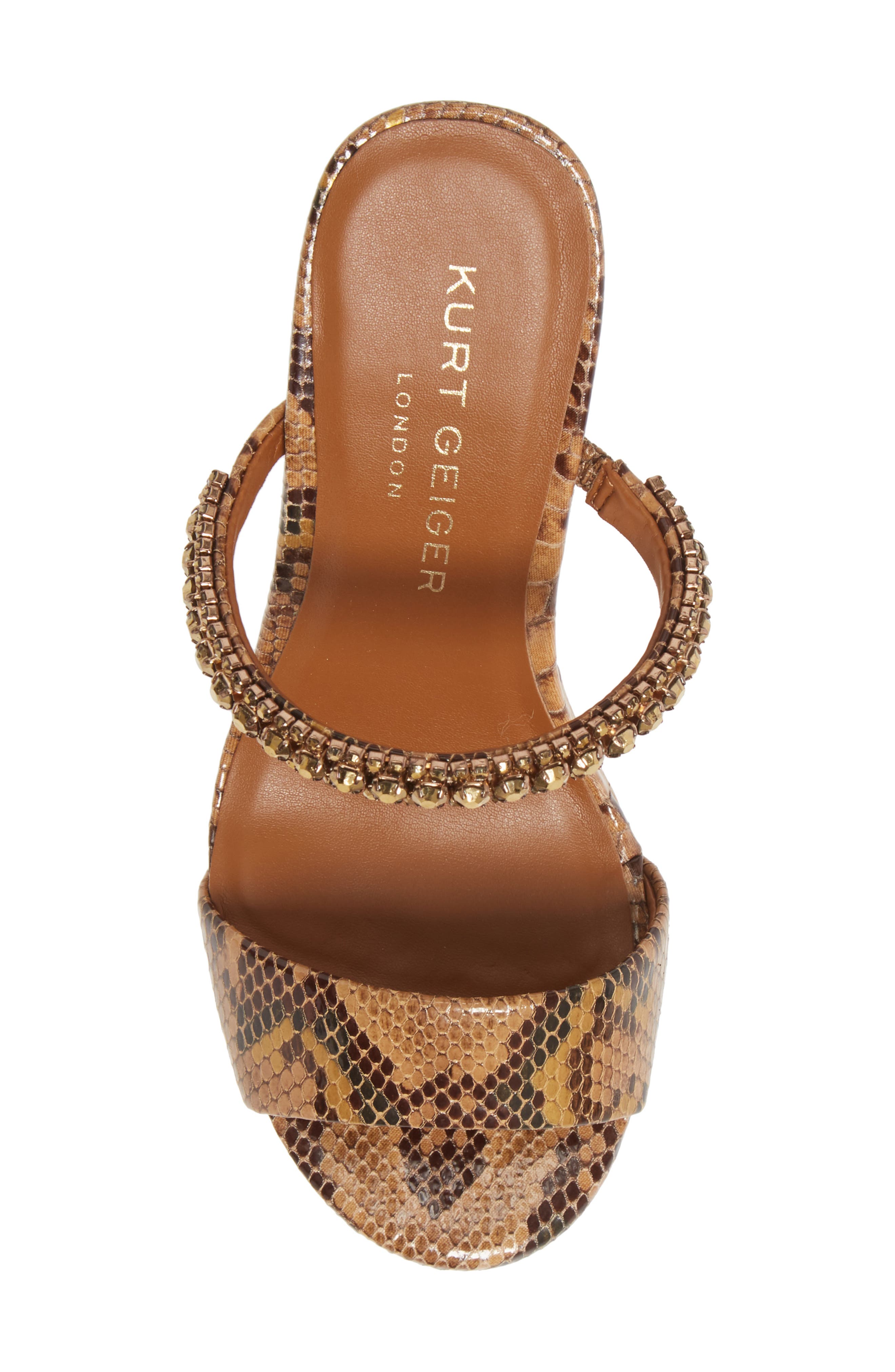 Kurt Geiger London Alexia Platform Wedge Slide Sandal, Alternate, color, 