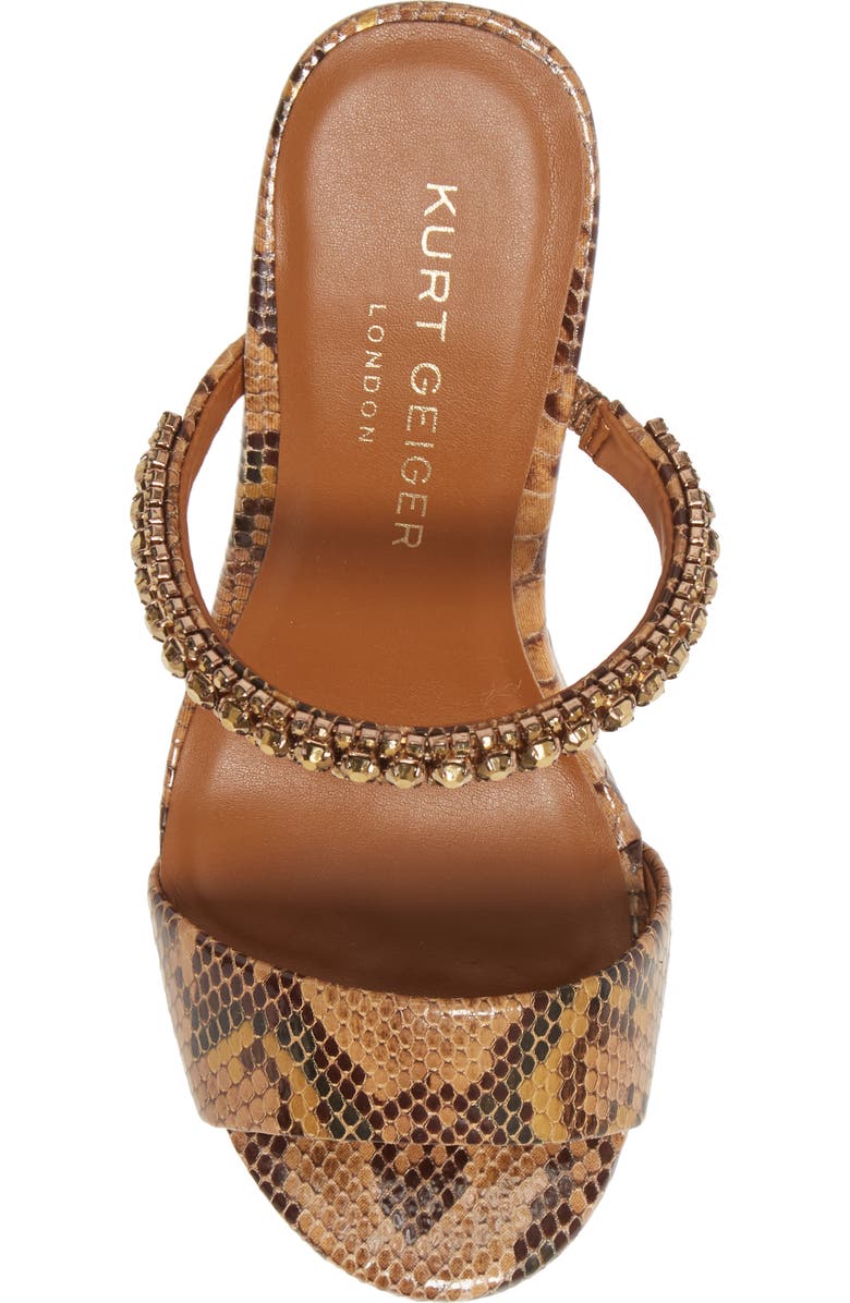 Kurt Geiger London Alexia Platform Wedge Slide Sandal, Alternate, color,