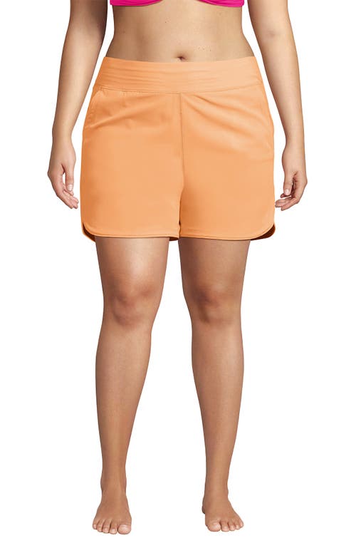 Lands' End 5" Board Shorts In Orange Mist