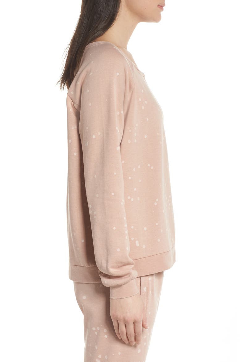 Cozy Lounge Sweatshirt, Alternate, color, SHROOM SPECKLE