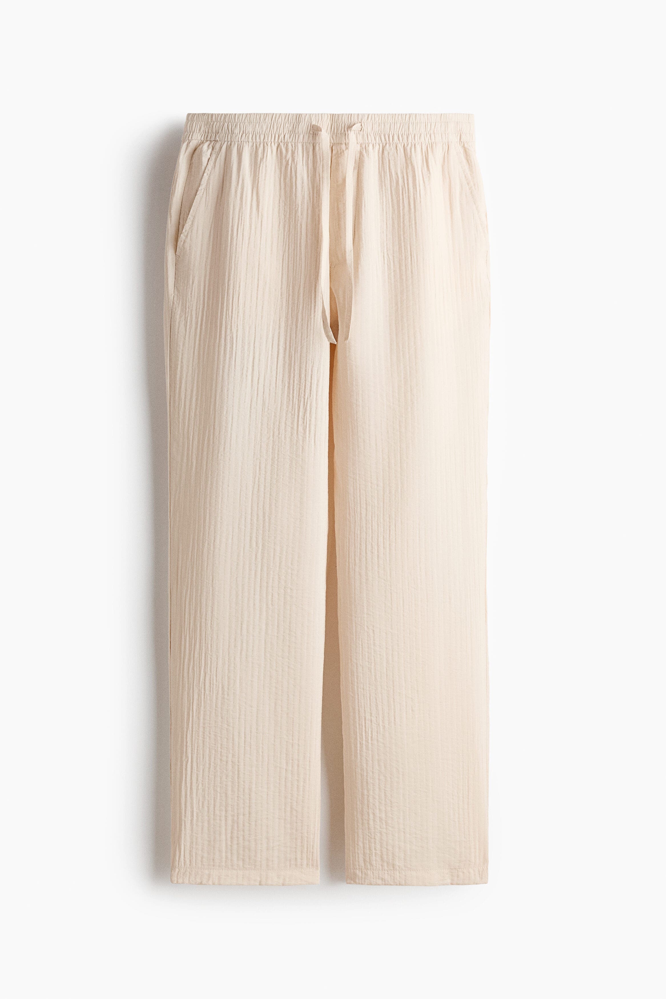 Relaxed Fit Textured Trousers - image 3