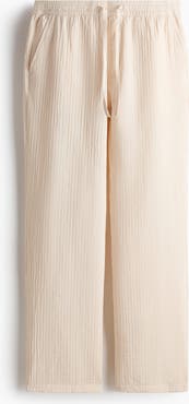H&M Relaxed Fit Textured Trousers
