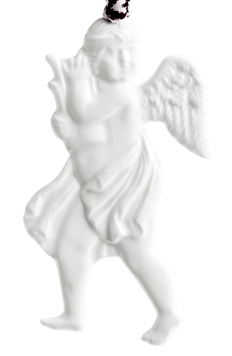 Wedgwood Cherub Gabriel Bone China Ornament, Main, color, White