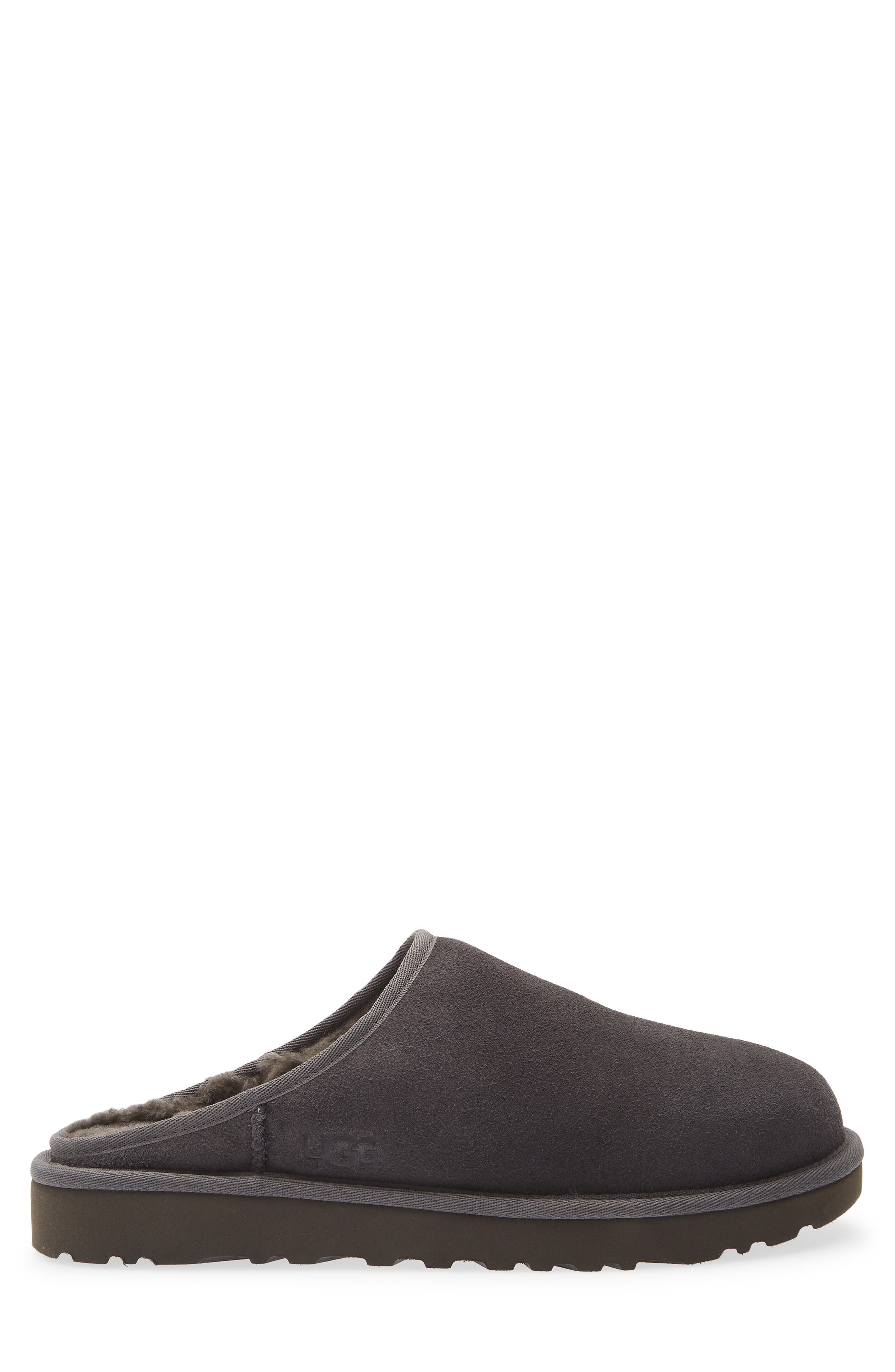 Classic Slip-On Slipper, Alternate, color, DARK GREY