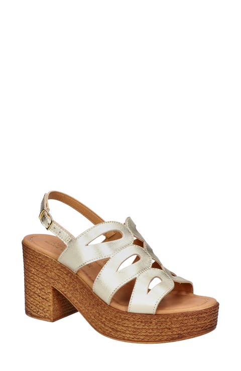 Strappy Platform Sandal (Women)