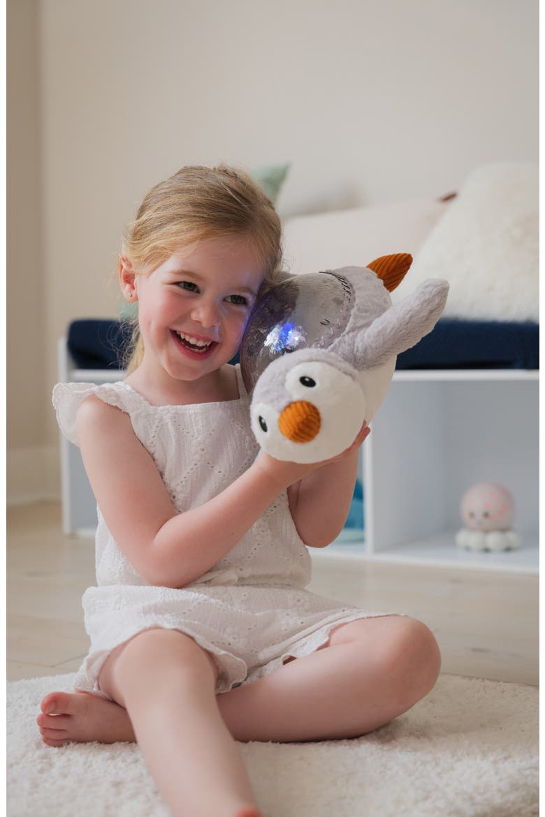 Tranquil Penguin - Nightlight Projector toy & Soothing Sound Machine for Better Sleep, Alternate, color, GREY
