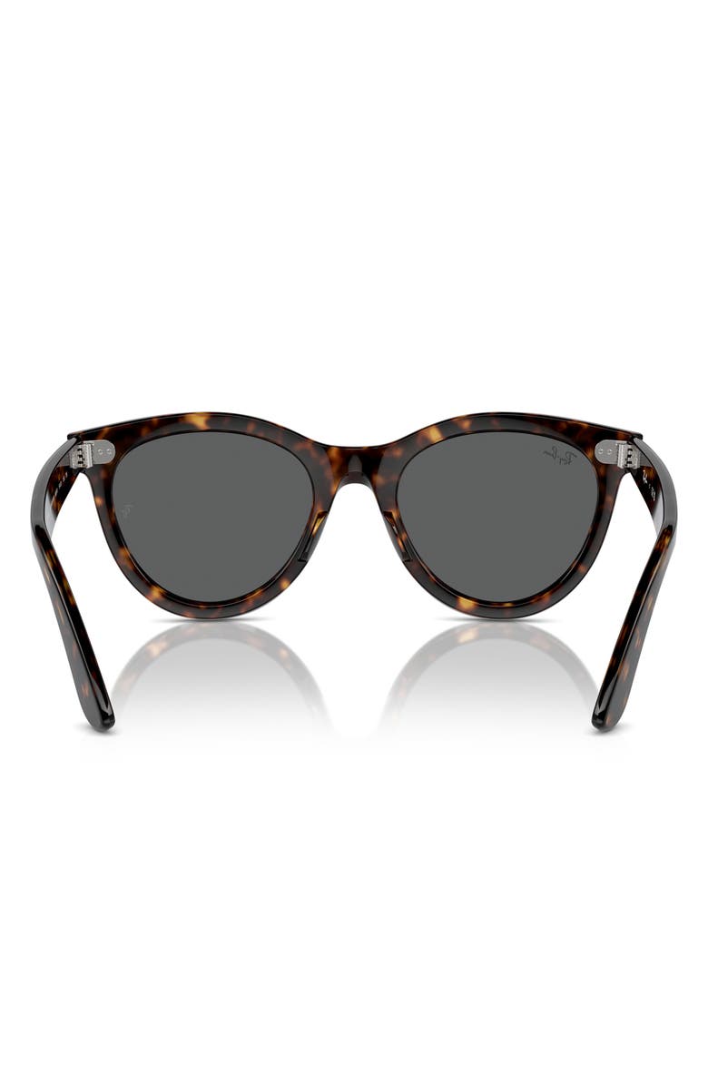 Ray-Ban Wayfarer Way 54mm Oval Sunglasses, Alternate, color, Havana