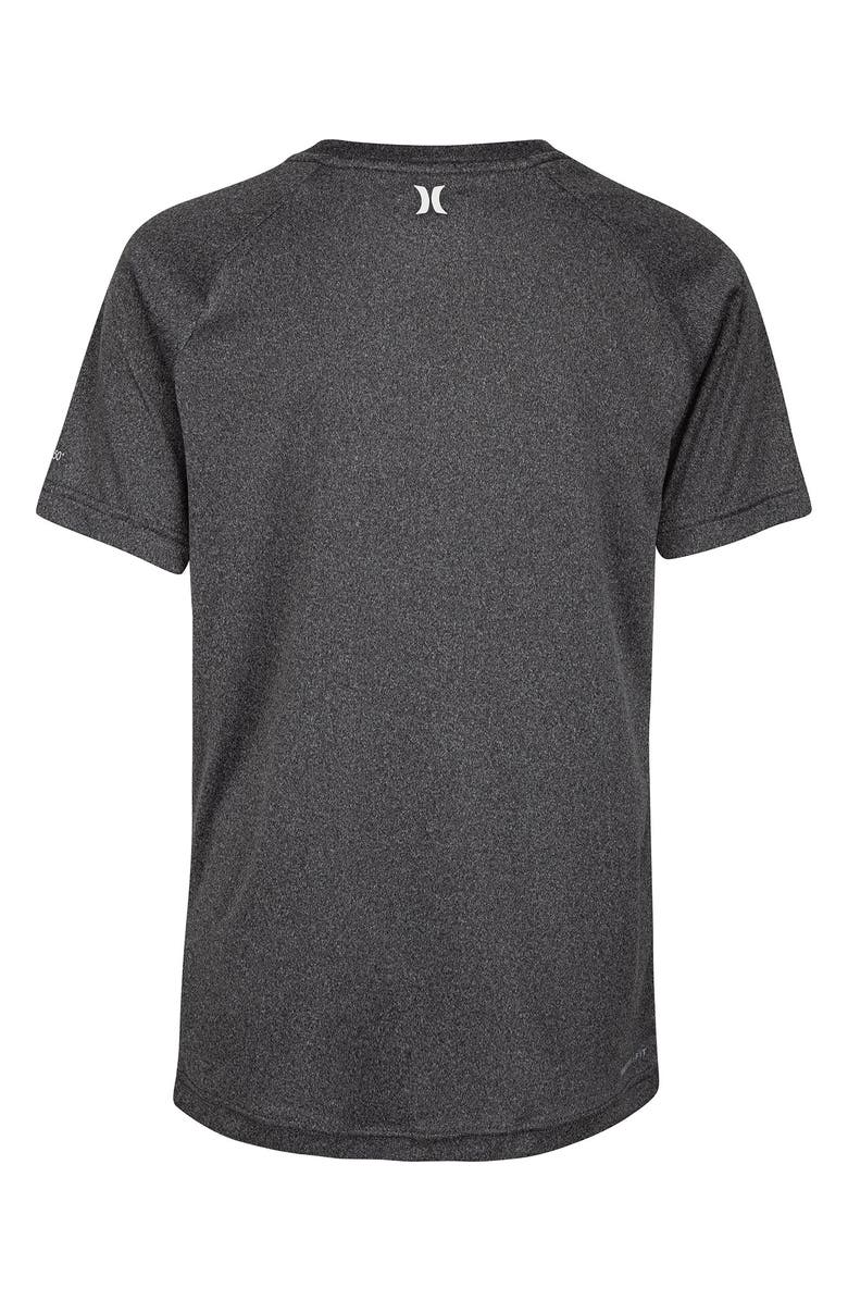 Hurley Kids' Ombré Logo Rashguard Top, Alternate, color,