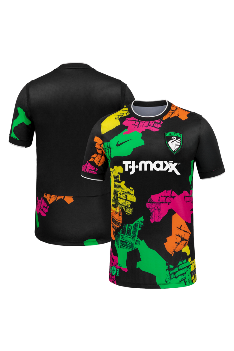 Men's Nike Black Boston Legacy FC 2026 Secondary Stadium Replica Jersey, Main, color, Black