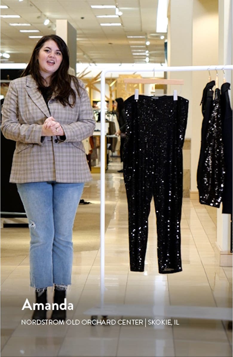 Sequin Wide Leg Pants, sales video thumbnail