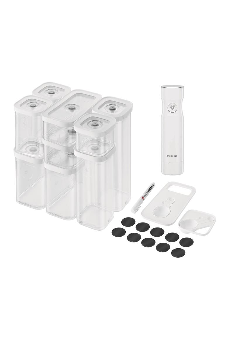 Fresh & Save 13-Piece Cube Set & Vacuum Pump Set, Main, color, CLEAR