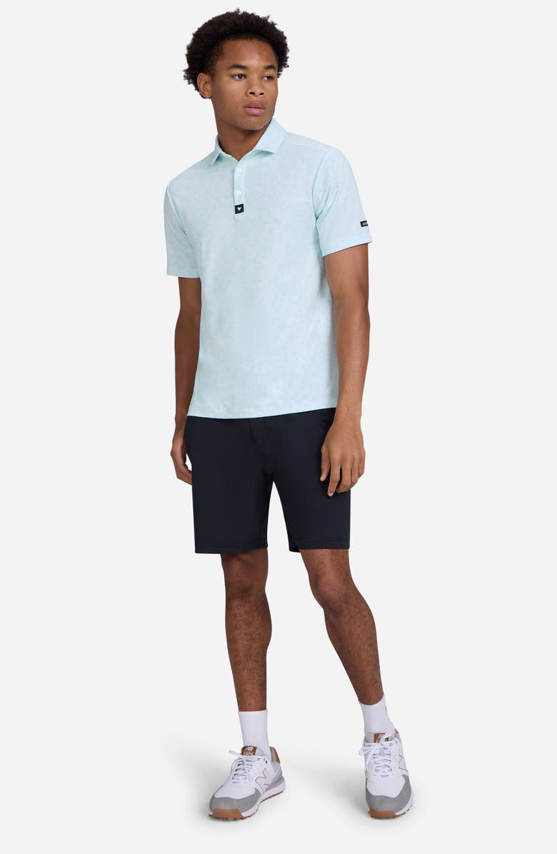 Bad Birdie The First Cut Floral Performance Golf Polo, Alternate, color, 