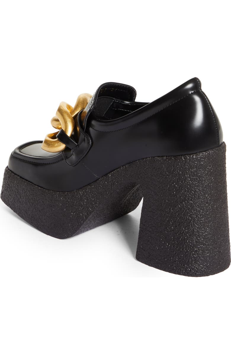 Stella McCartney Skya Chain Detail Platform Loafer, Alternate, color,