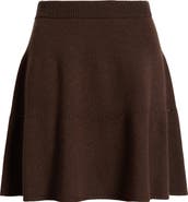 Treasure & Bond Wool & Cashmere Miniskirt