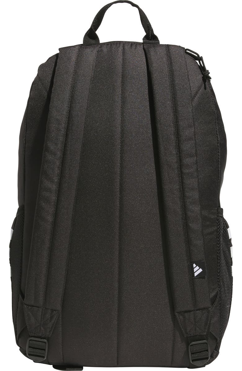 adidas Classic 3-Stripes 5 Backpack, Alternate, color, Black