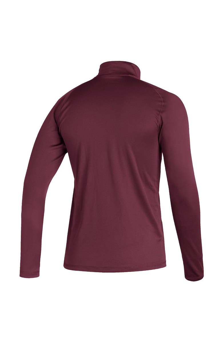 adidas Men's adidas Maroon Texas A&M Aggies Freelift Sport Raglan Quarter-Zip Jacket, Alternate, color, 