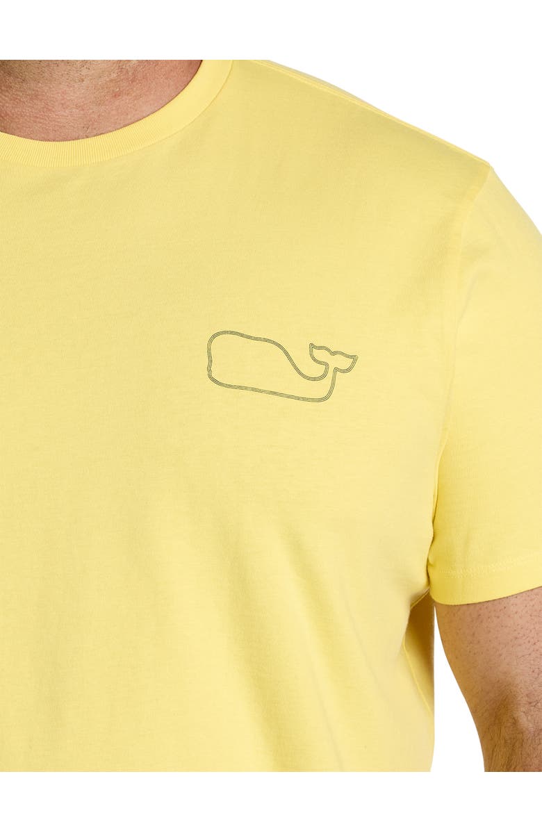 vineyard vines Big & Tall Whale Outline Graphic Tee, Alternate, color, 