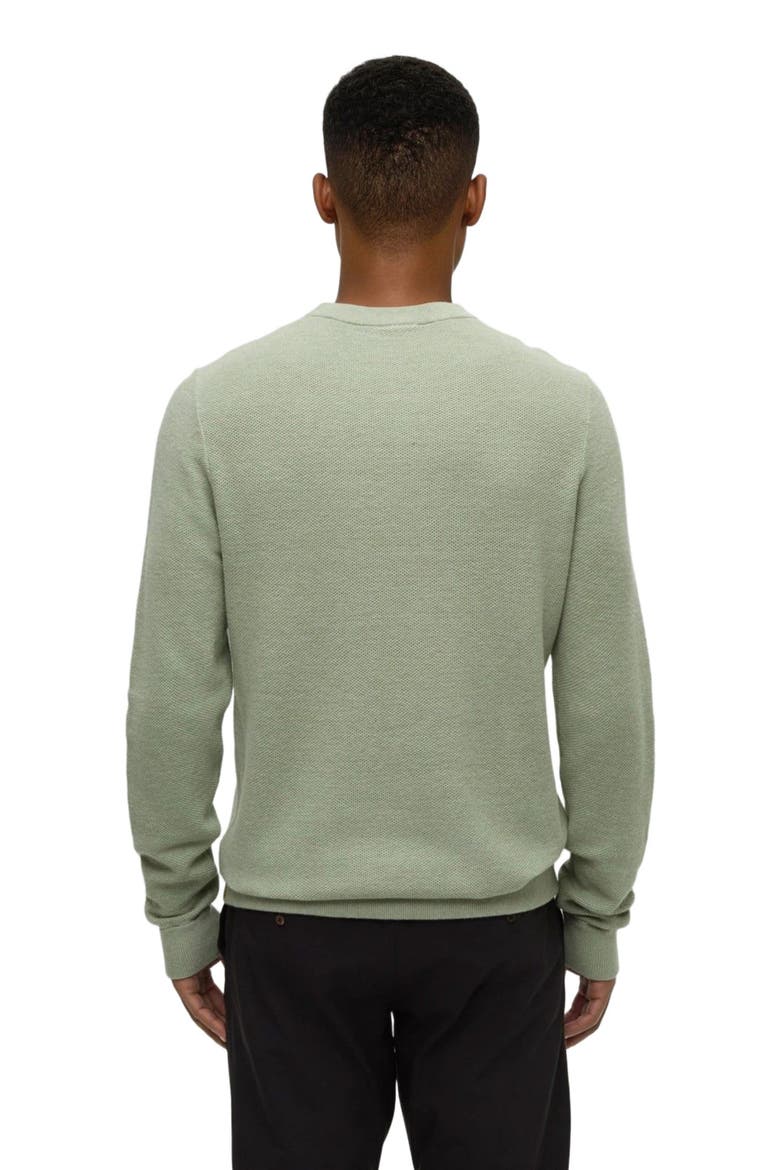 Hudson Sweater, Alternate, color, Light Moss Heather