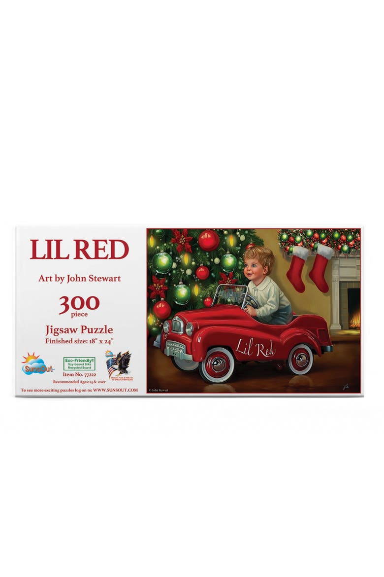 Lil Red 300 piece Jigsaw Puzzle for Adults, Alternate, color, Multicolor