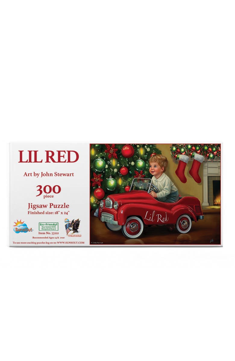 Sunsout Lil Red 300 piece Jigsaw Puzzle for Adults, Alternate, color, Multicolor