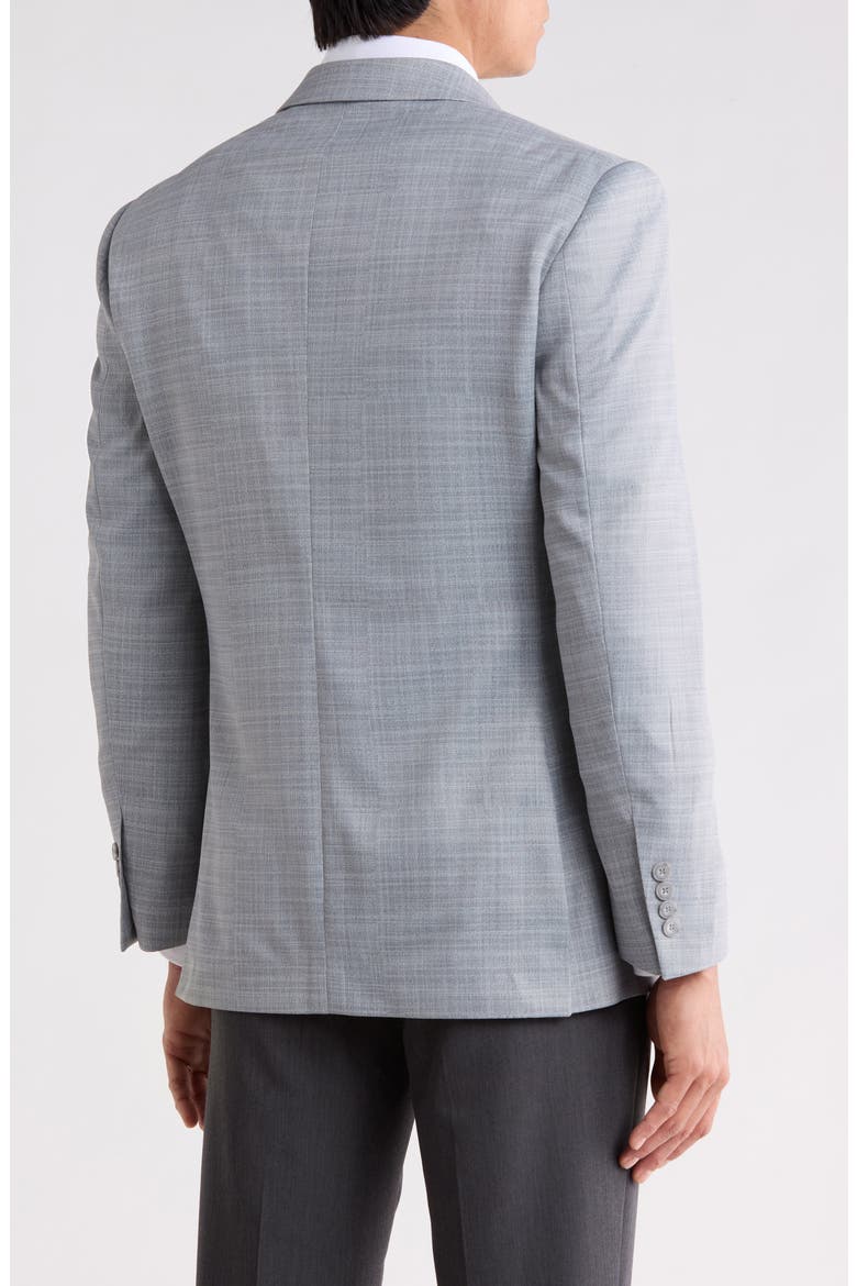 Melange Sport Coat, Alternate, color, GREY