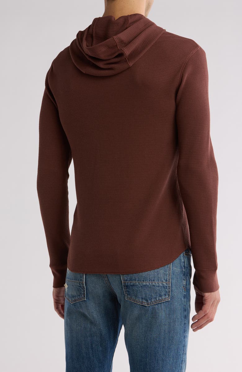 Vince Thermal Pullover Hoodie, Alternate, color, Washed Sienna
