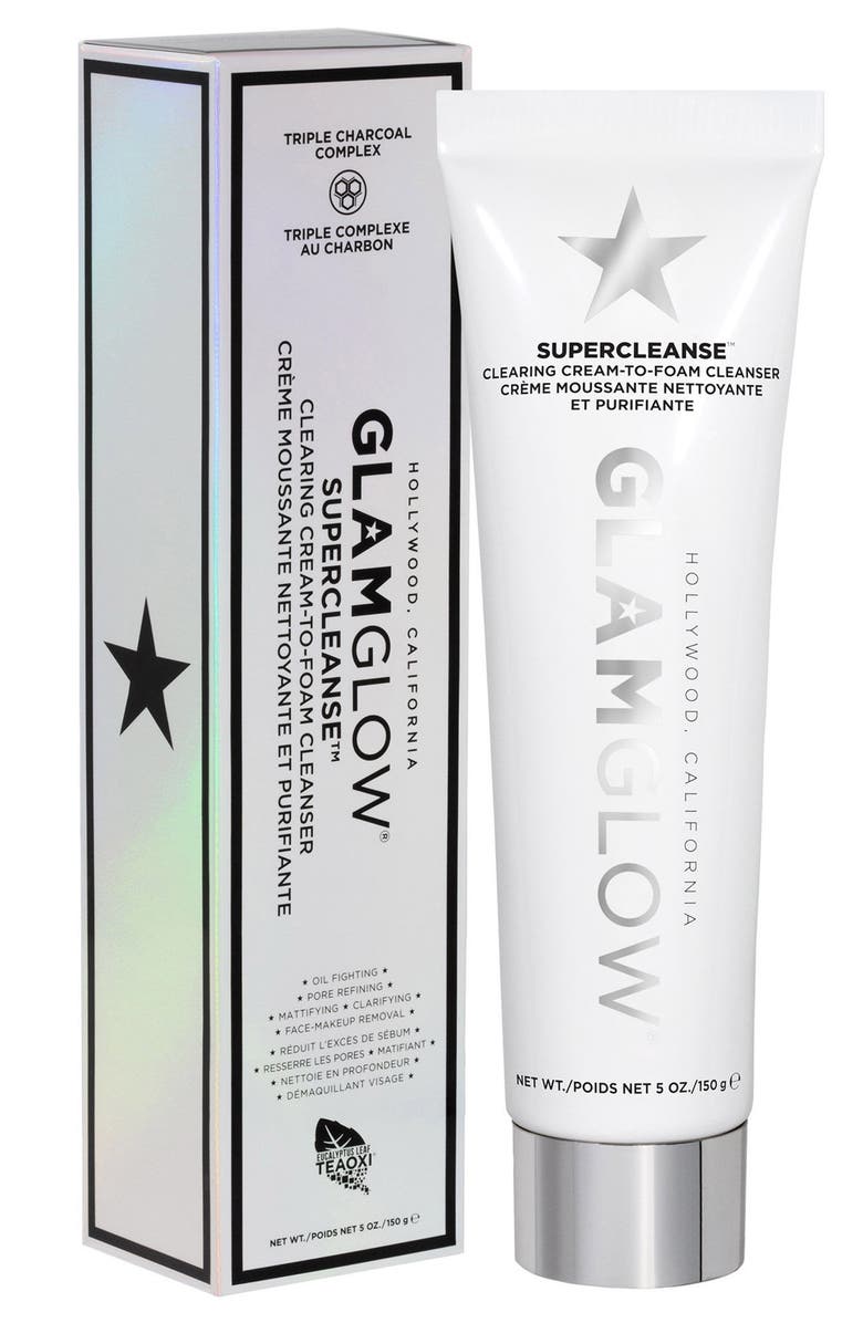 GLAMGLOW<sup>®</sup> SUPERCLEANSE<sup>™</sup> Clearing Cream-to-Foam Cleanser, Alternate, color,
